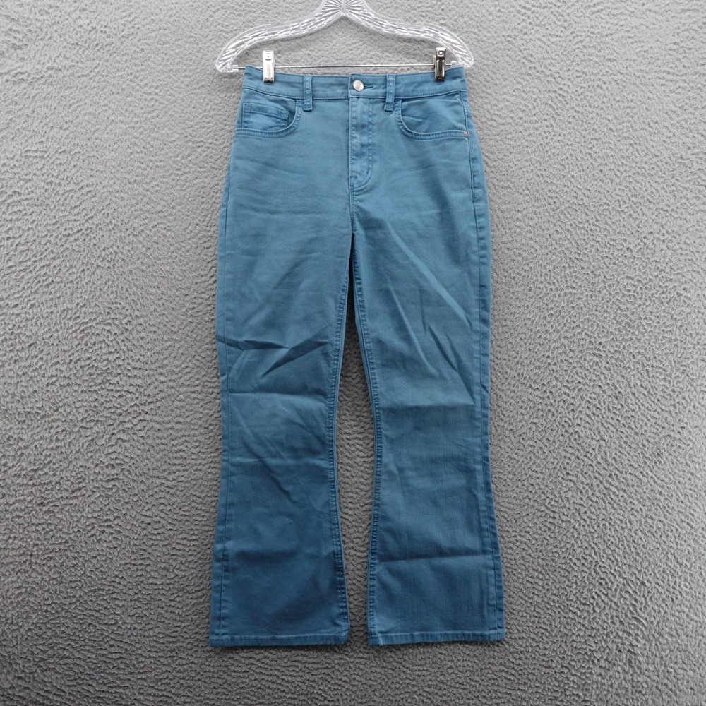 Current Elliott Womens Flare Jeans 26 Blue‎ Storm Stretch Cotton Blend Mid Rise